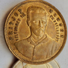 VANHA Mitali Naparetkeilijä Fritjof Nansen Fram Laiva 1896 - pikkukuva 1