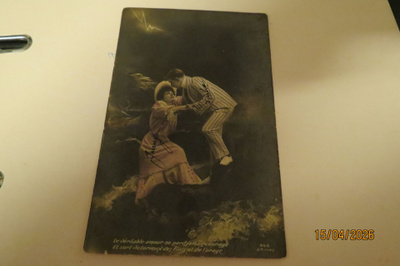 VANHA POSTIKORTTI 1906 KULKENUT