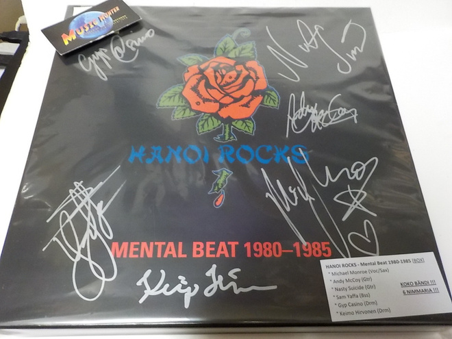 HANOI ROCKS - MENTAL BEAT BOKSI KUUDELLA NIMMARILLA