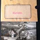 VANHA Postikortti Kurikka 1963 Alkup.Mallikappale Karhumäki - pikkukuva 2