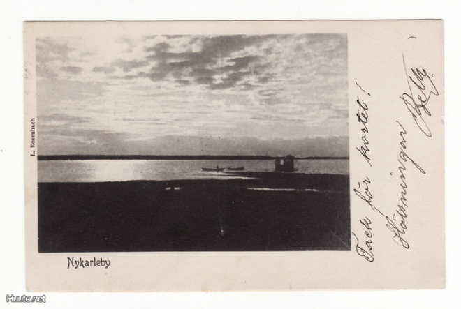 Postikortti, UUSIKAARLEPYY (NYKARLEBY) v 1904