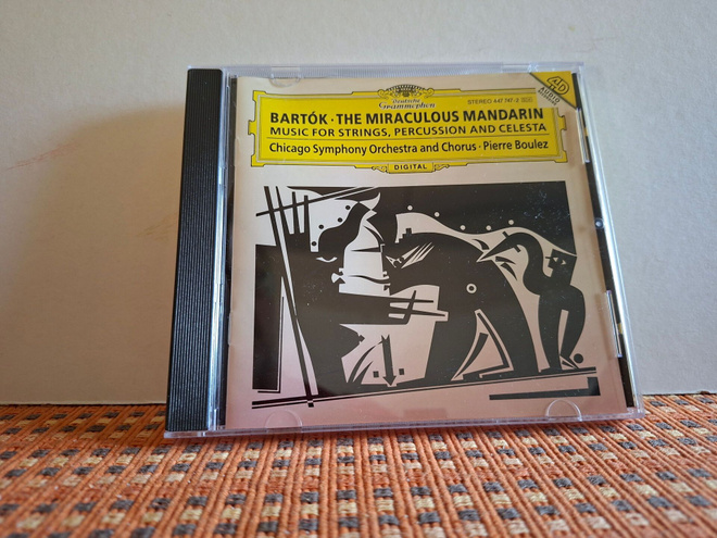Bartok:The Miraculous Mandarin/Music For... etc-Boulez CD