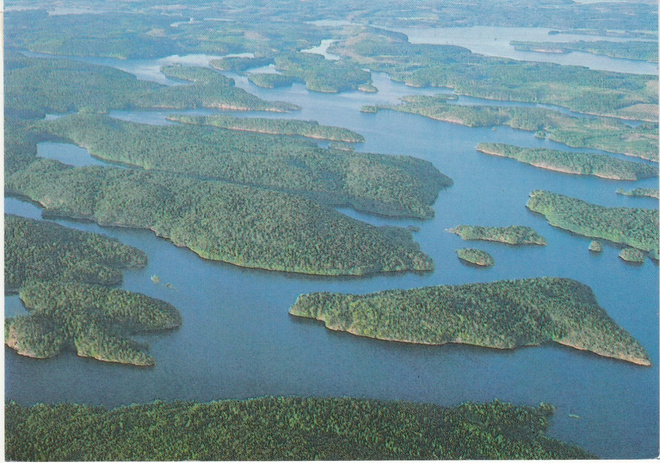 POSTIKORTTI  KALLAVESI, Kansallispuisto