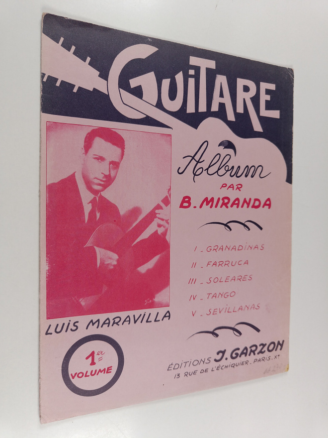 Guitare - Album par B. Miranda Vol. 1