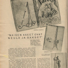 OMA KOTI n:o 16 1933 Kansi design Martta Wendelin. - pikkukuva 5