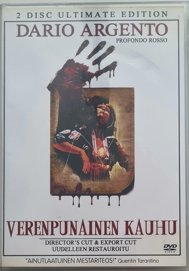 VERENPUNAINEN KAUHU DVD (2 DISC)