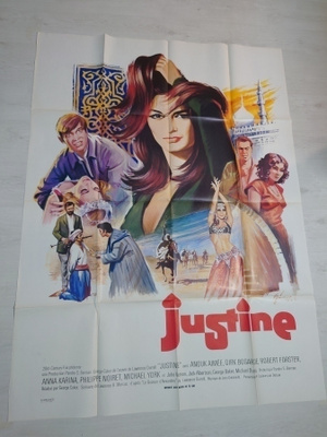 Justine - elokuvajuliste ( 160 x 118 cm )