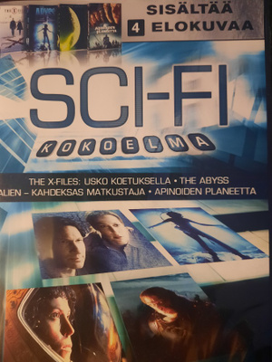 SCI - FI KOKOELMA SISÄLTÄÄ 4 DVD ELOKUVAA