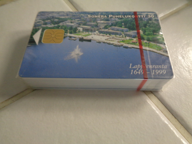 D188 alkuperäinen pakkaus - 20 puhelinkorttia