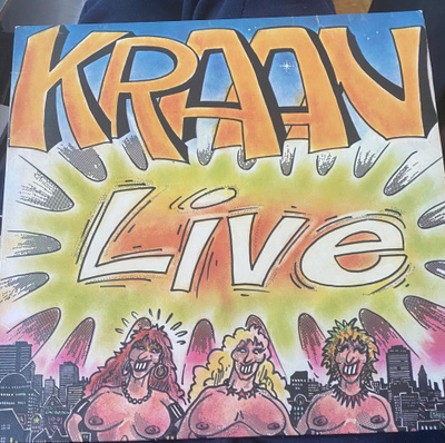 Kraan: Live 2LP 1975 prog, krautrock, fuusio