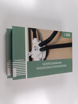 Sähköurakan yksikkökustannuksia 1-2/2018
