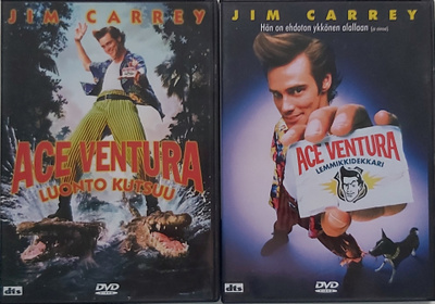 ACE VENTURA LEMMIKKIDEKKARI & LUONTO KUTSUU DVD (2 X 1 DISC)