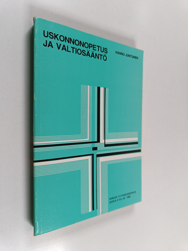 Hannu Juntunen : Uskonnonopetus ja valtiosääntö : koulun ...