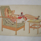 VANHA Xavier Sager Pin-up Art Deco 1920-l Suomalainen painos - pikkukuva 1