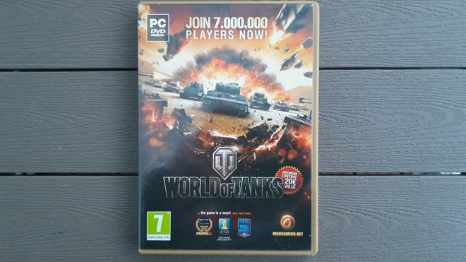PC DVD: World of Tanks peli (2011)