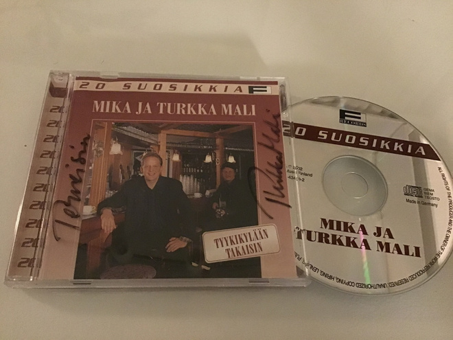 Mika ja Turkka Mali . 20 suosikkia nimmari CD