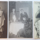 3 kpl Valokuvakortteja 1900-luvun alun teatteriväkeä - pikkukuva 1