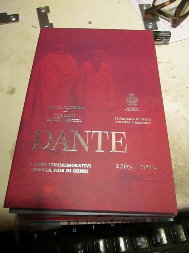2015 San Marino juhlaraha  Dante Alighieri