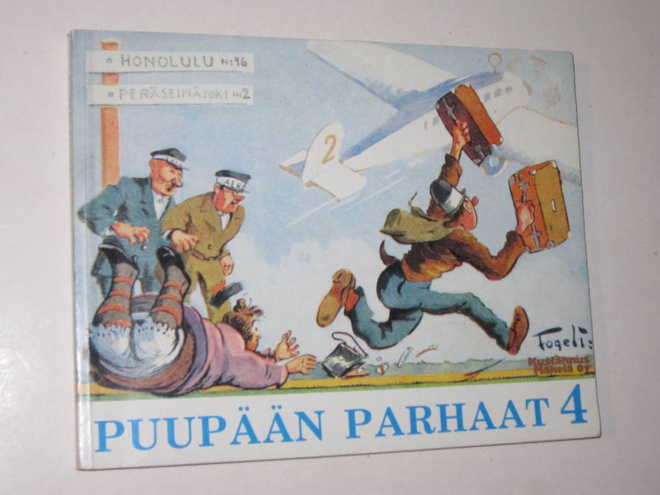 Fogeli : Puupään parhaat 4 sarjakuvia - Kustannus-Mäkelä -84