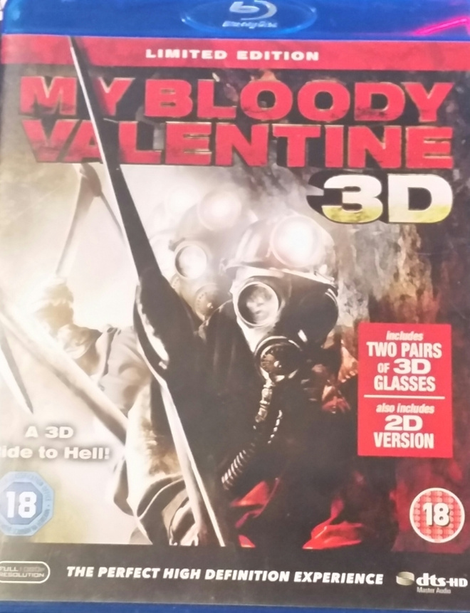 My Bloody Valentine Limited Edition 2D/3D -Blu-Ray