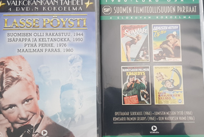 Lasse Pöysti (4xDVD)+ 4 Muuta kotimaista