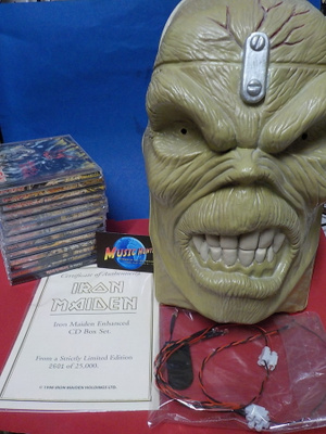 IRON MAIDEN - EDDIE HEAD CD BOX SET