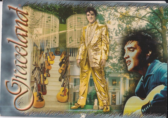 Elvis Presley. Graceland. laulaja. näyttelijä.  e144