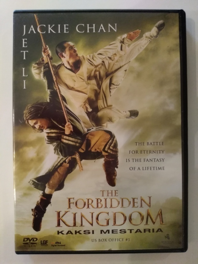 The Forbidden Kingdom, Jackie Chan & Jet Li - DVD