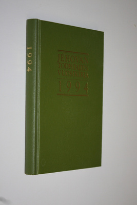 Jehovan todistajain vuosikirja 1994 : sisältää raportin p...