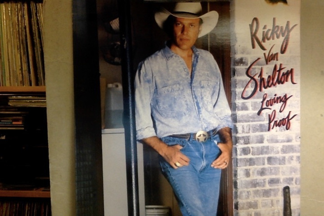RICKY VAN SHELTON :: LOVING PROOF :: VINYYLI  LP ... 1988 !!