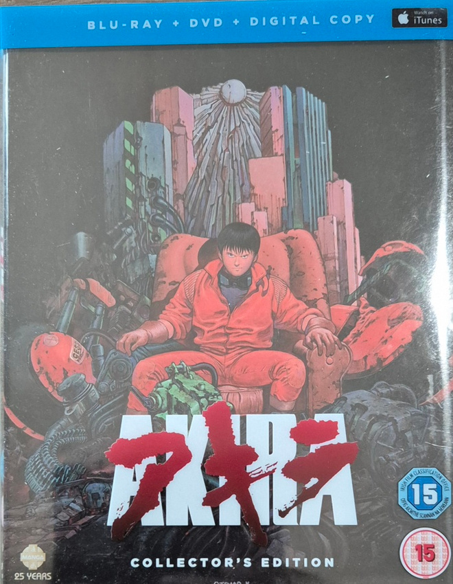 Akira 2 Disc Blu Ray+ Dvd -Blu-Ray