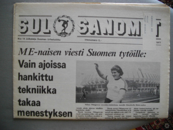 SUL Sanomat Nro 14/1977 (7.11)