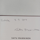 Satu Manninen : Kaupunkicowboy (signeerattu, tekijän omiste) - pikkukuva 3