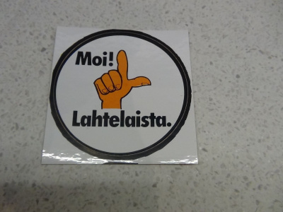 MOI ! LAHTELAISTA . TARRA