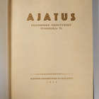 Ajatus 6 : Filosofisen yhdistyksen vuosikirja - pikkukuva 3