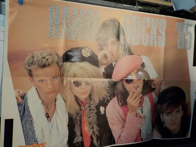 HANOI ROCKS VANHA SUOSIKKI JULISTE +