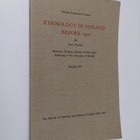 Toivo Vuorela : Ethnology in Finland before 1920 (signeer... - pikkukuva 1