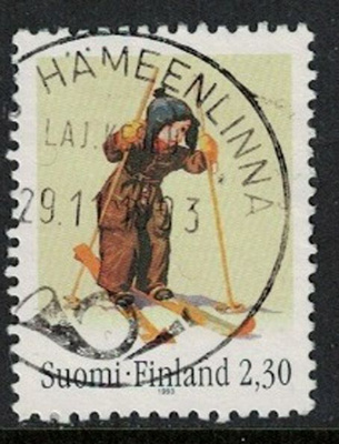 Martta Wendelin, 1993, hiihto, oikein hieno, leimauskin