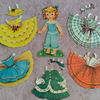 Paperinukke Cindy Sue1940-50-luku - pikkukuva 1