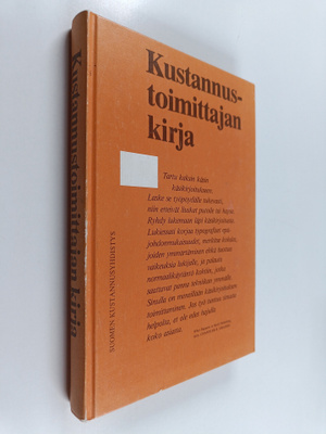 Kustannustoimittajan kirja