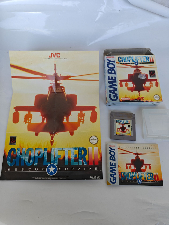 Choplifter II SCN CIB