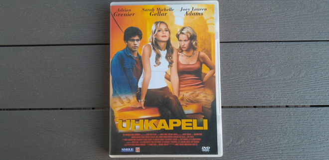 DVD: Uhkapeli (Sarah Michelle Gellar, Adrian Grenier 2001)