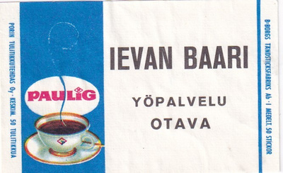 Otava, Ievan Baari, Paulig 1/10