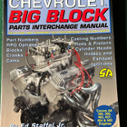 Chevrolet Big Block Parts Interchange Manual - pikkukuva 1