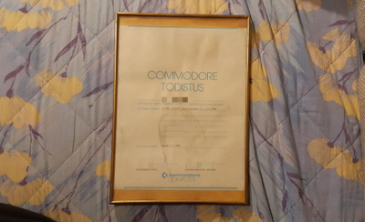 COMMODORE-TODISTUS 1986