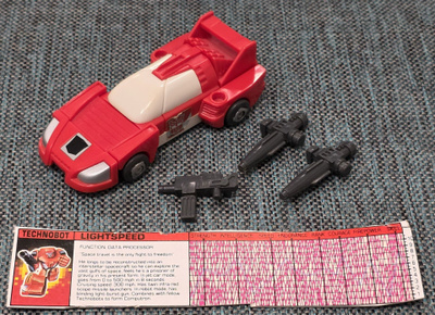 Transformers G1 LIGHTSPEED (Technobots) 1987 *100%*