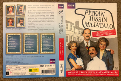 PITKÄN JUSSIN MAJATALO / FAWLTY TOWERS KOKO SARJA (3 DVD)