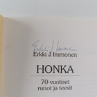 Erkki J. Immonen : Honka : 70-vuotiset runot ja teesit (s... - pikkukuva 2