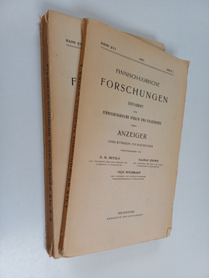 E. N. Setälä : Finnisch-ugrische Forshungen : Zeitschrift...