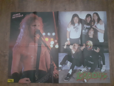 James Hetfield /Exodus juliste  Metal Hammer